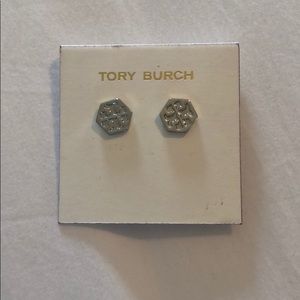 Tory Burch Silver Earrings - Never been Worn
